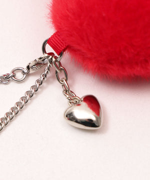 ふわふわハートIDフォトチャーム