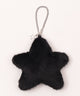 ふわふわスターIDフォトチャーム/ブラック