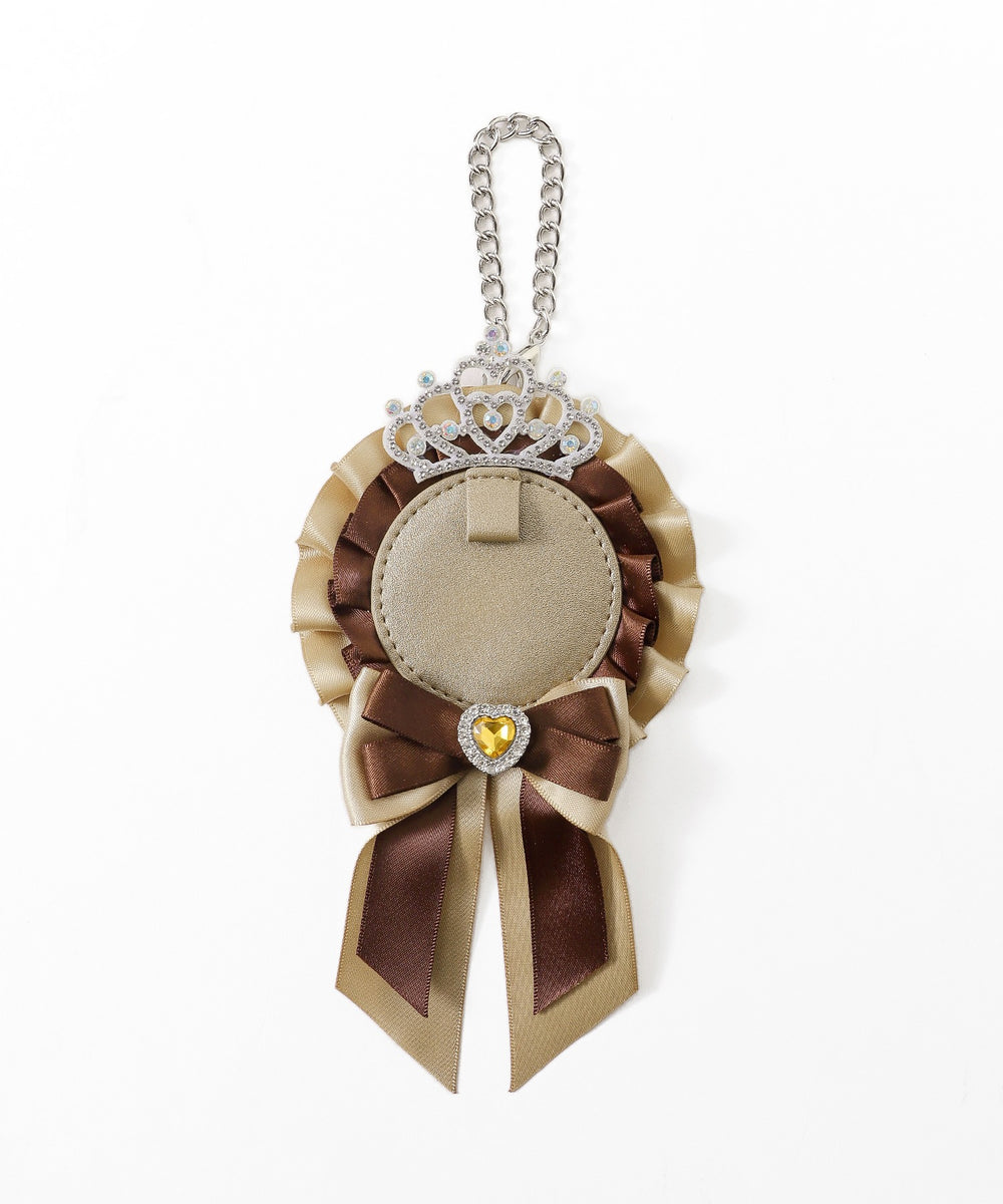 サテンブラウン（柄2）