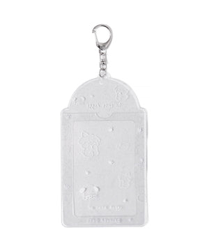 ラメクリアモチーフカードホルダーキーホルダーB