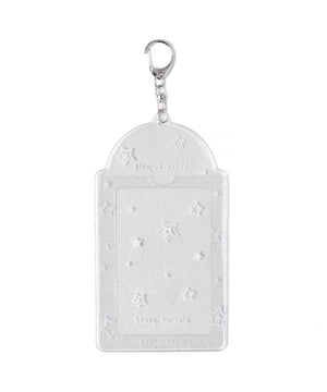 ラメクリアモチーフカードホルダーキーホルダーB