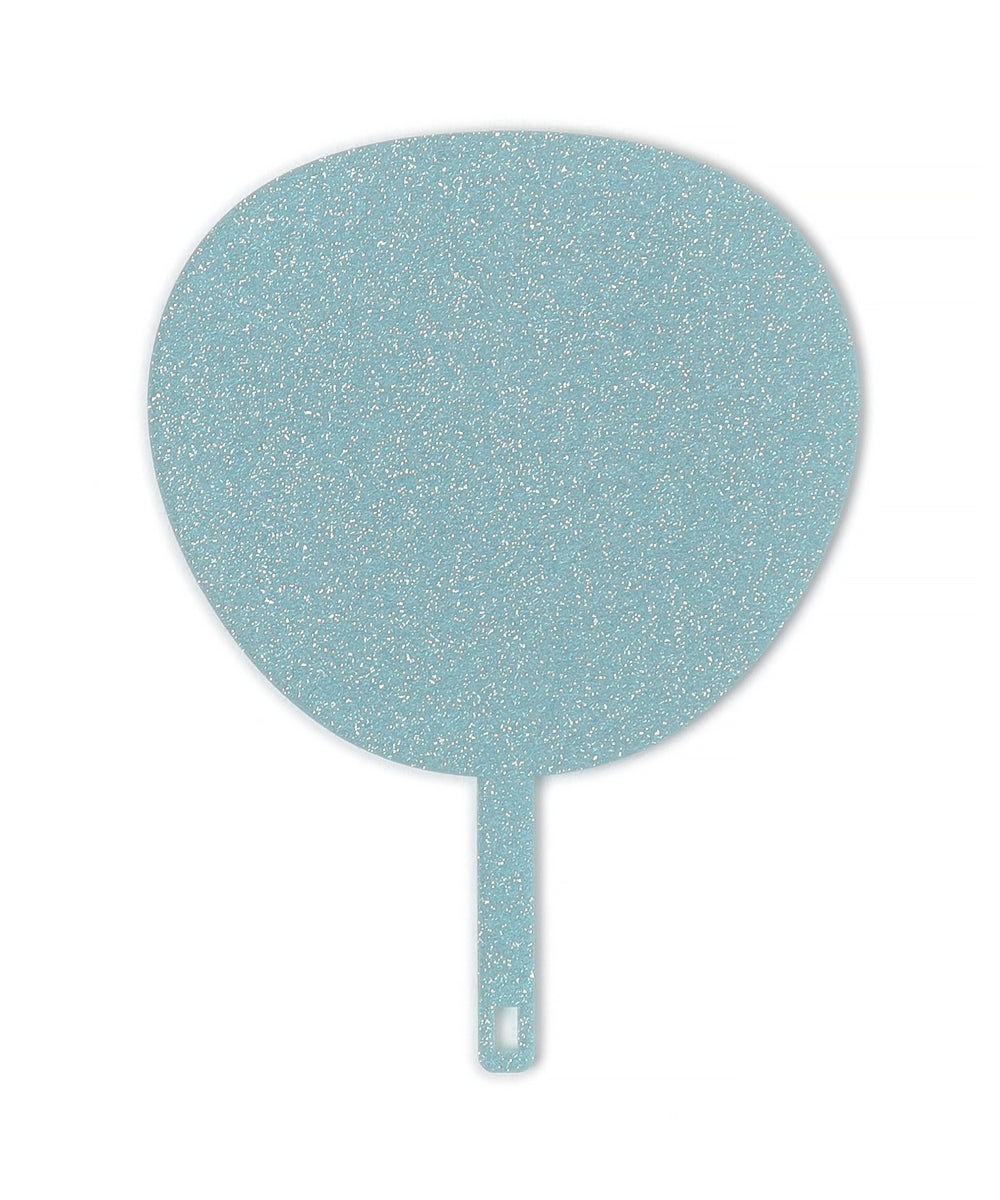 キラキラDIYうちわキーホルダー