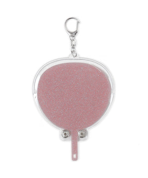 キラキラDIYうちわキーホルダー