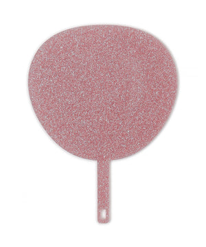 キラキラDIYうちわキーホルダー