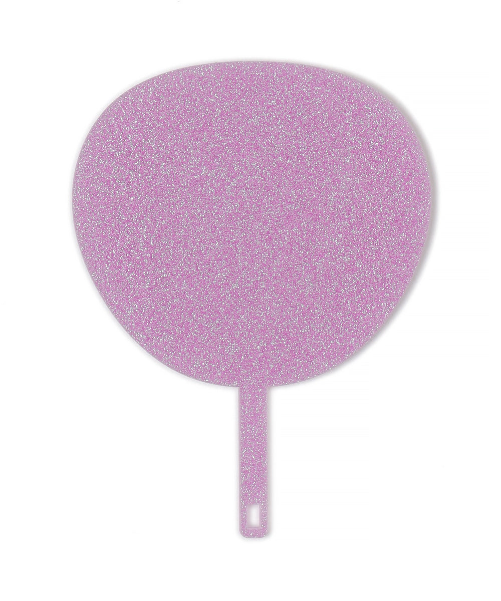 キラキラDIYうちわキーホルダー