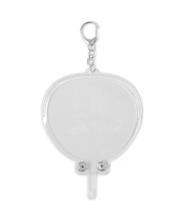 キラキラDIYうちわキーホルダー