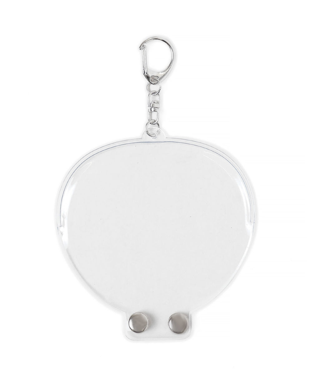 キラキラDIYうちわキーホルダー