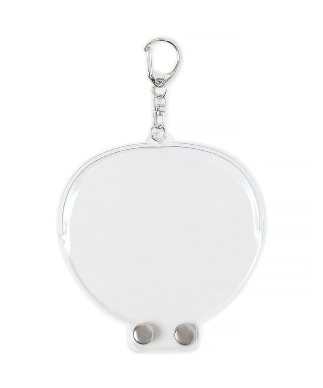 キラキラDIYうちわキーホルダー