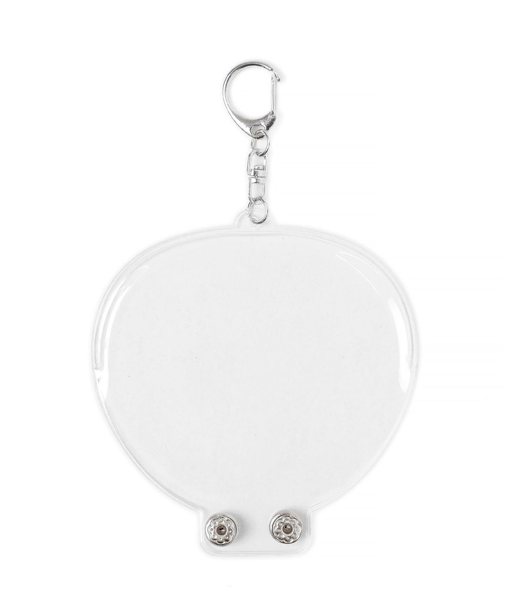 キラキラDIYうちわキーホルダー