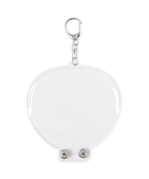 キラキラDIYうちわキーホルダー