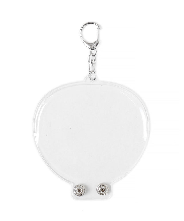 キラキラDIYうちわキーホルダー