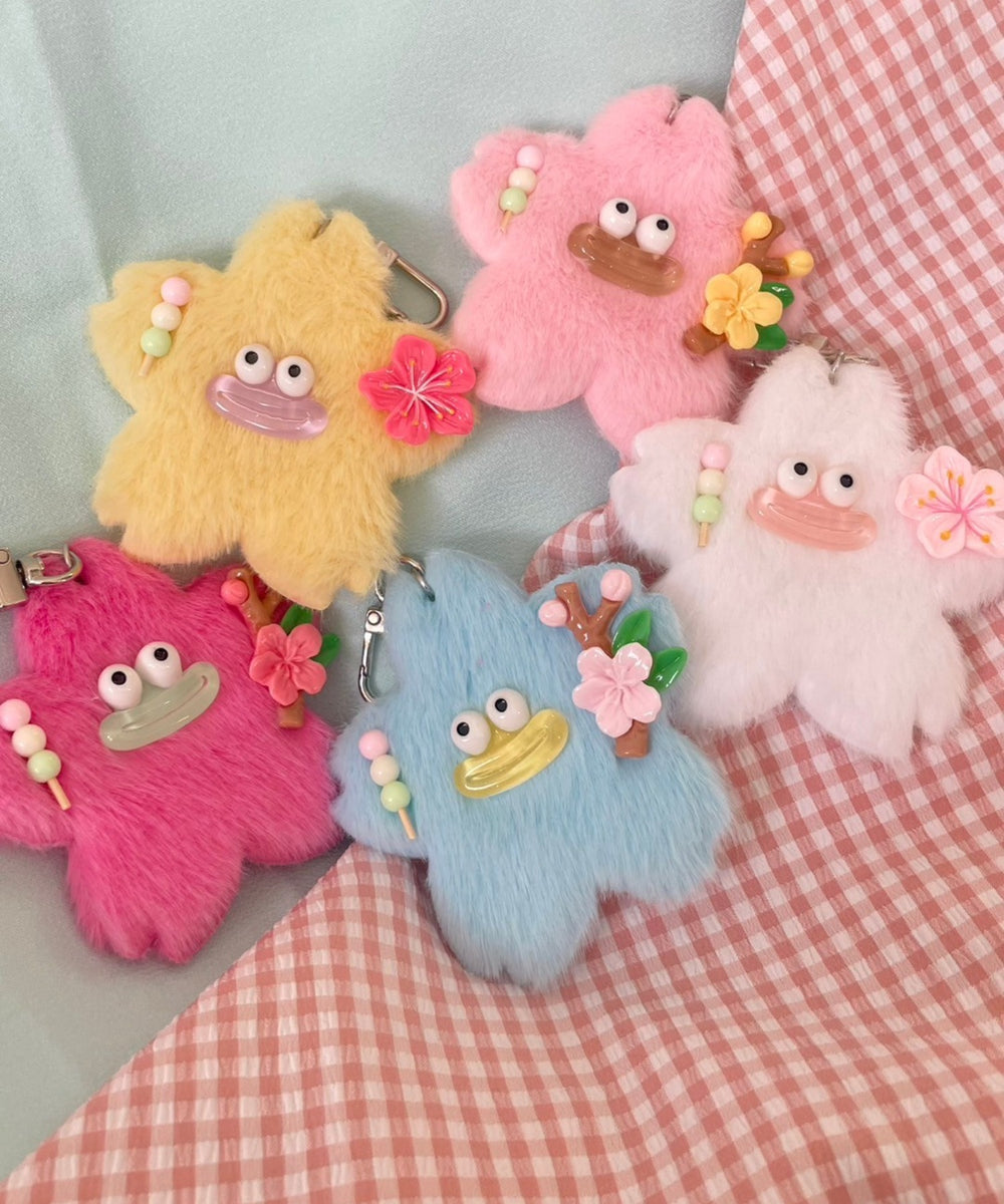 チェリブロモンスターぬいぐるみキーホルダー