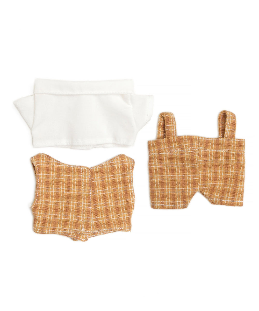 ぬいチェックセットアップ15cm