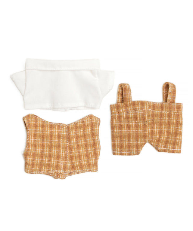 ぬいチェックセットアップ15cm