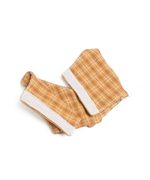 ぬいチェックセットアップ15cm