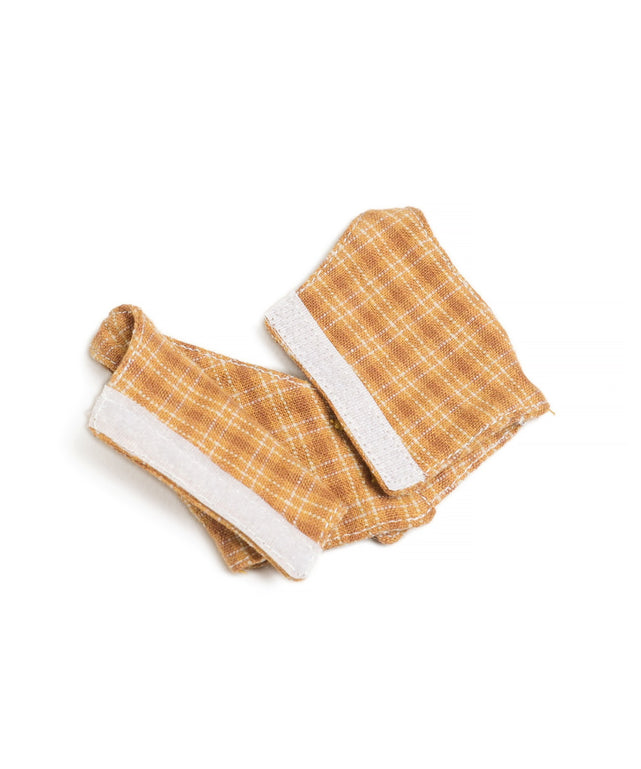 ぬいチェックセットアップ15cm