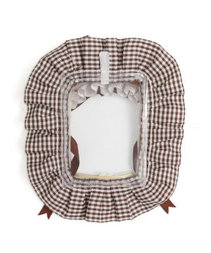 アニマルチェックフリルカードホルダー