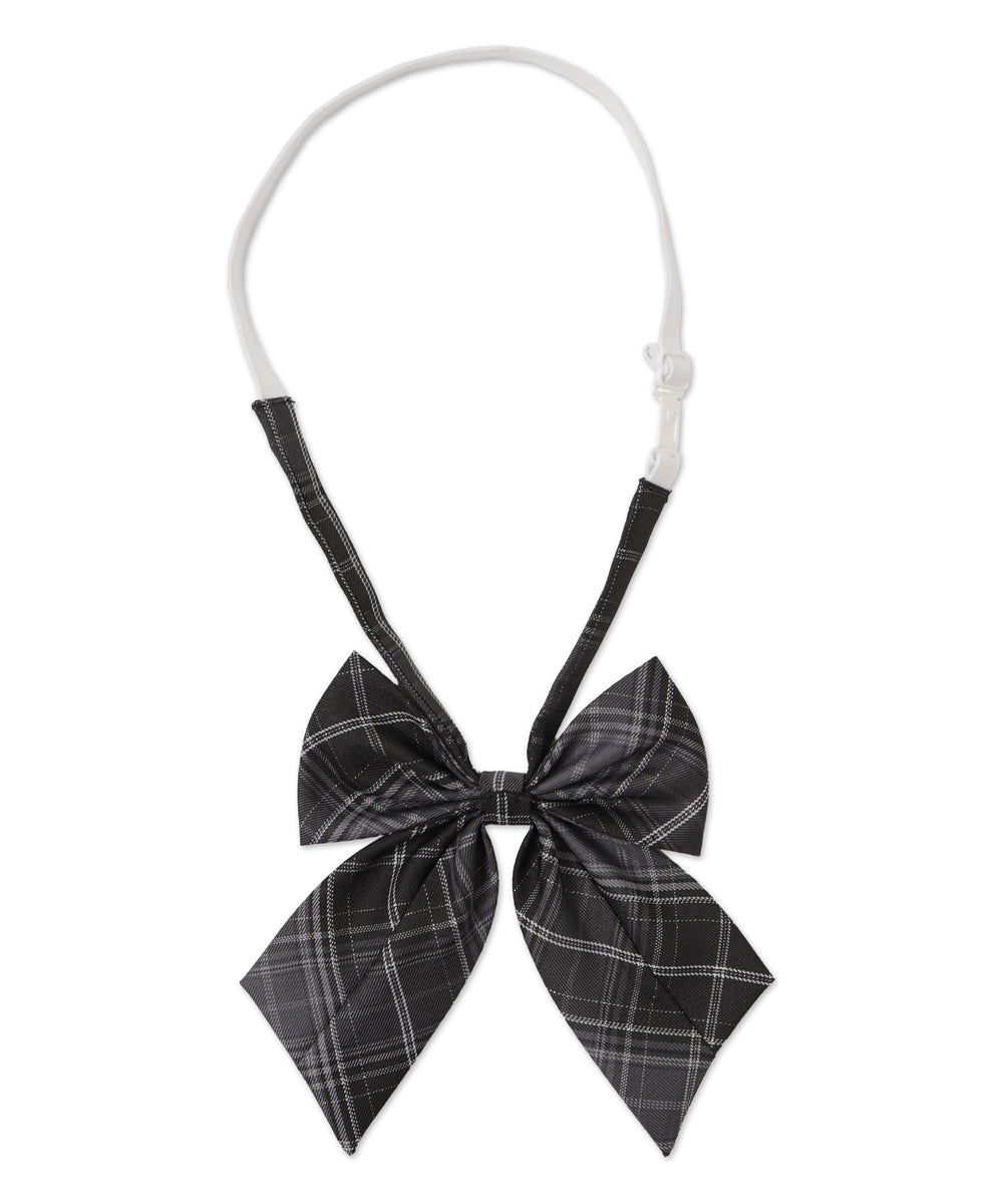 チェックスクールリボン