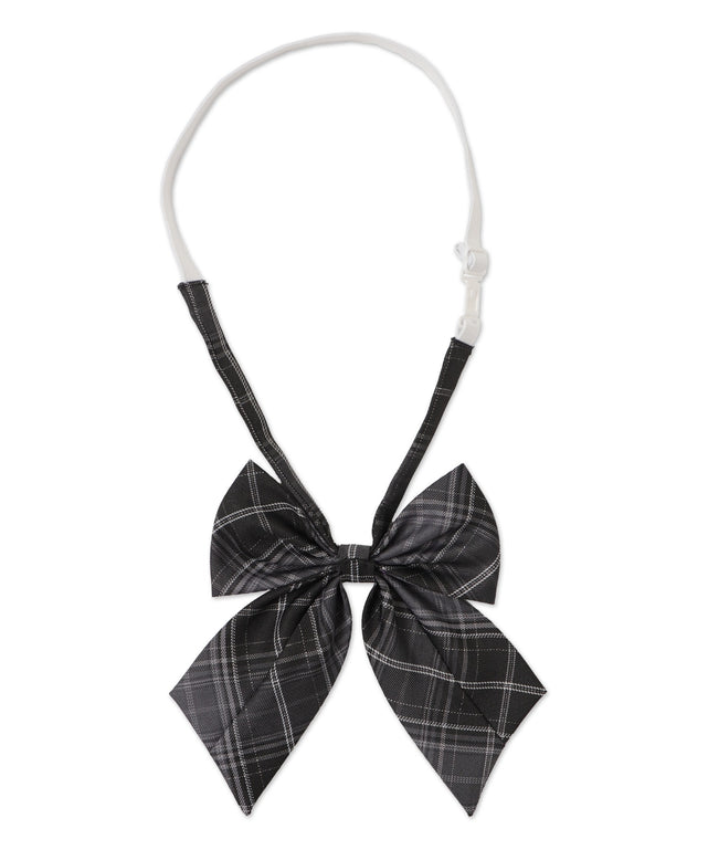 チェックスクールリボン