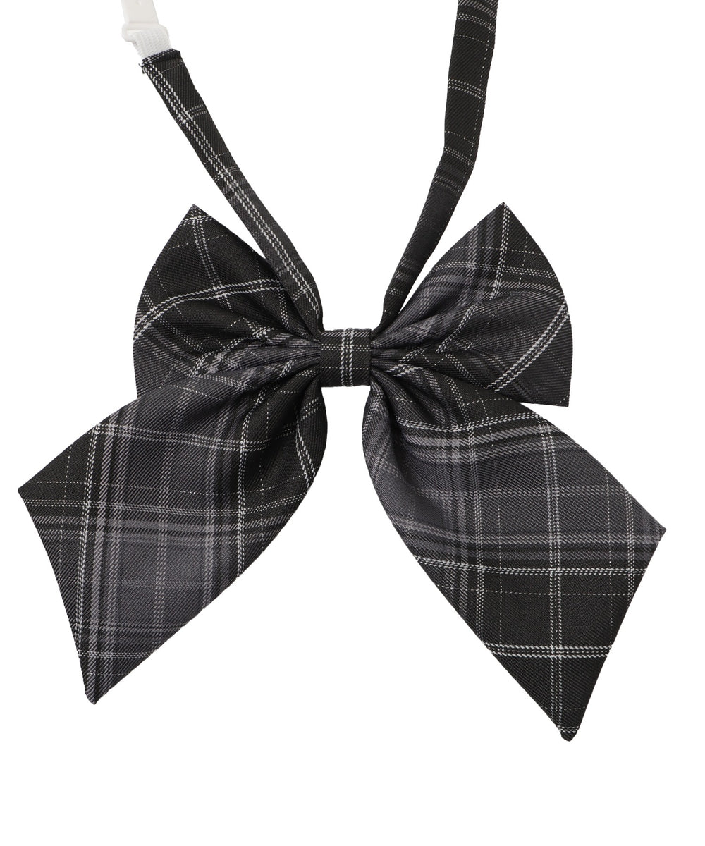 チェックスクールリボン