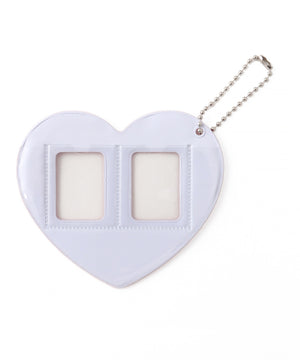 ハートロゴIDフォトケースキーホルダー