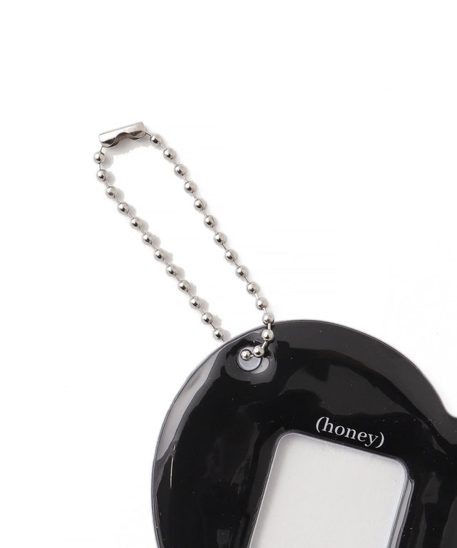 ハートロゴIDフォトケースキーホルダー