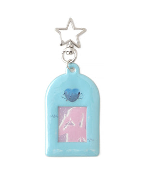 ラメモチーフIDフォトケースキーホルダー