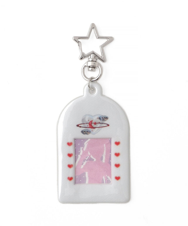 ラメモチーフIDフォトケースキーホルダー