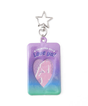 グラフィックIDフォトケースキーホルダー