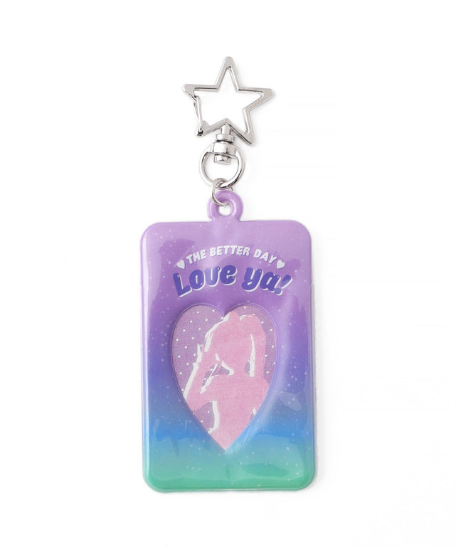 グラフィックIDフォトケースキーホルダー