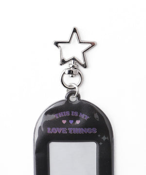 グラフィックIDフォトケースキーホルダー