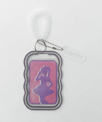 ウェーブフレームカードホルダーキーホルダー