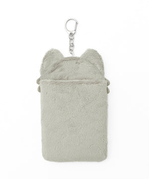 ふわふわぬいカードホルダーキーホルダーC