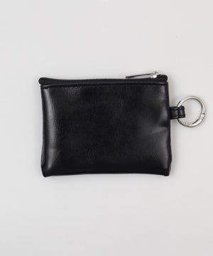 PUメタルパーツポーチ