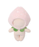 ぬいいちごキャップ15cm/Lピンク