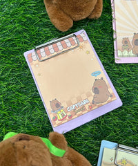 バインダー付きカピバラメモ