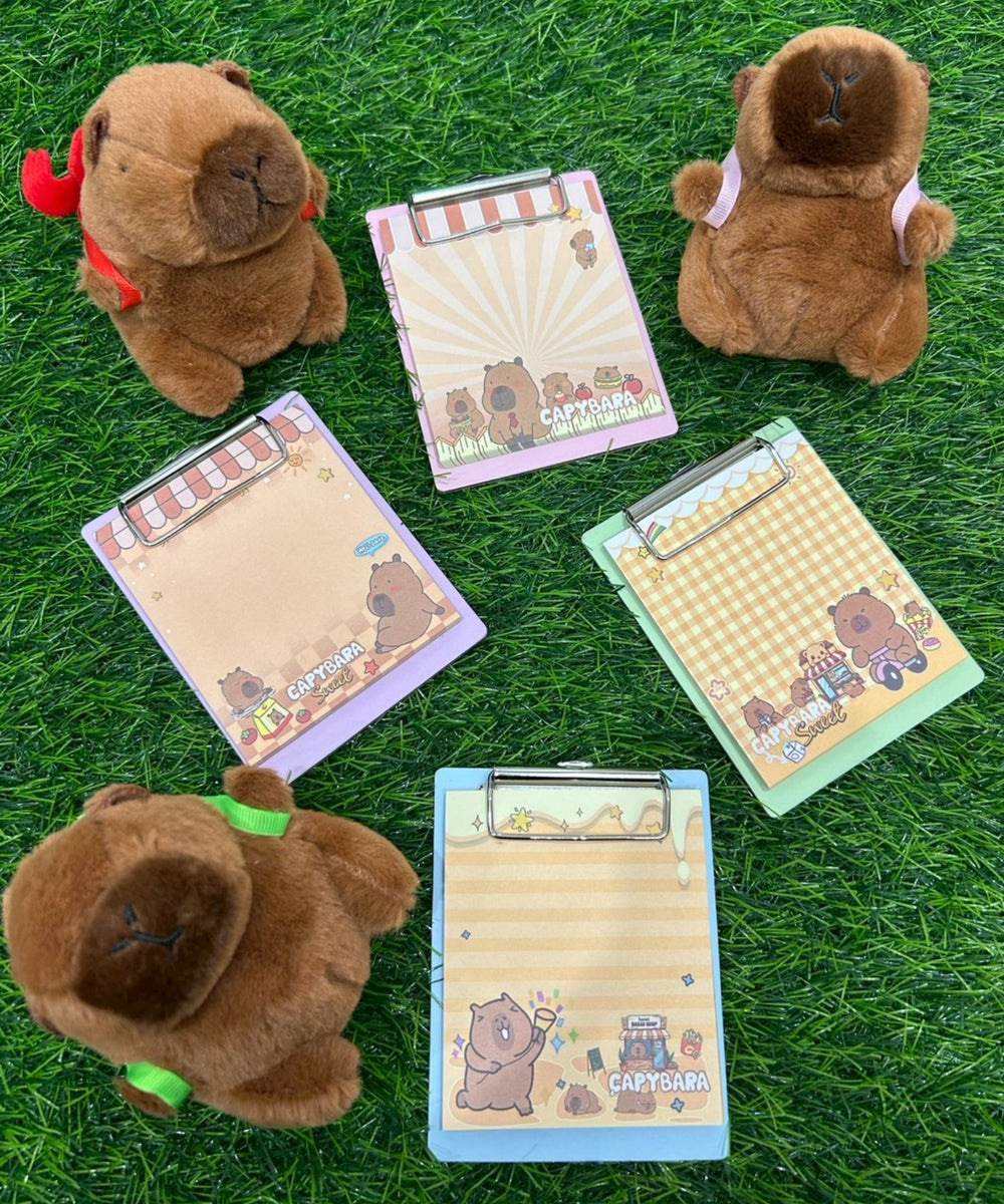 バインダー付きカピバラメモ