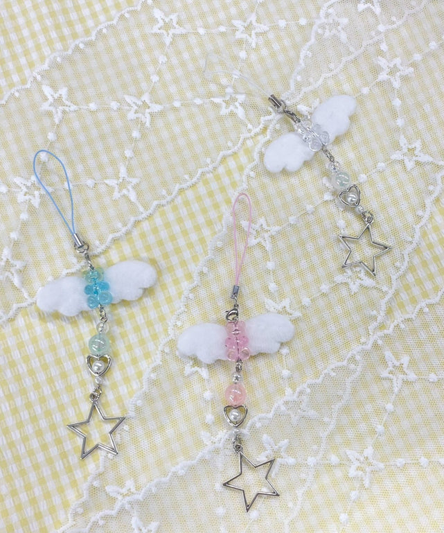 左：サックス　真ん中：ピンク　右：ホワイト