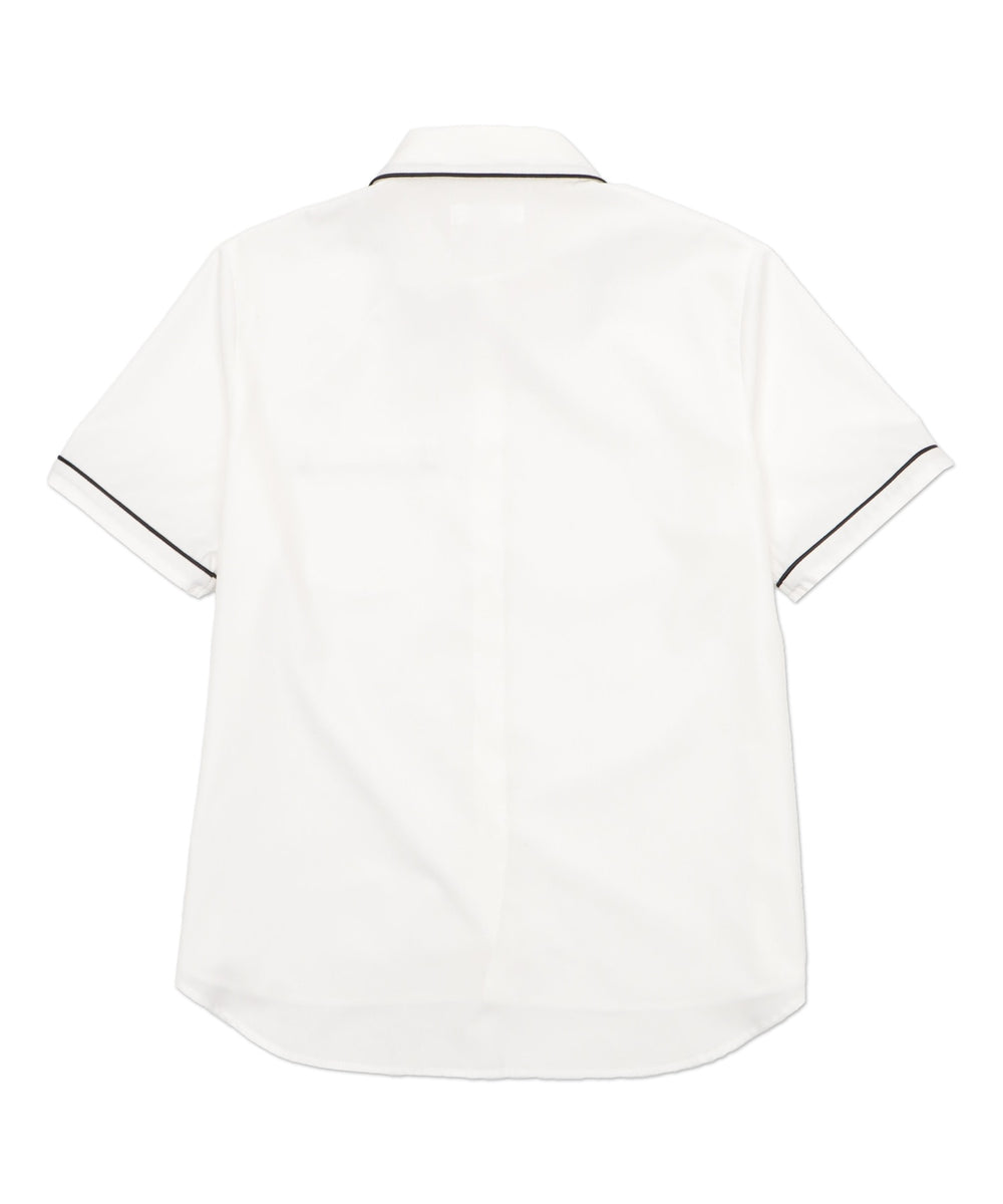 スクールパイピングシャツS／S