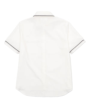 スクールパイピングシャツS／S