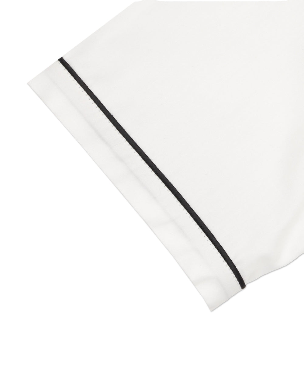 スクールパイピングシャツS／S