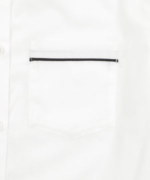 スクールパイピングシャツS／S