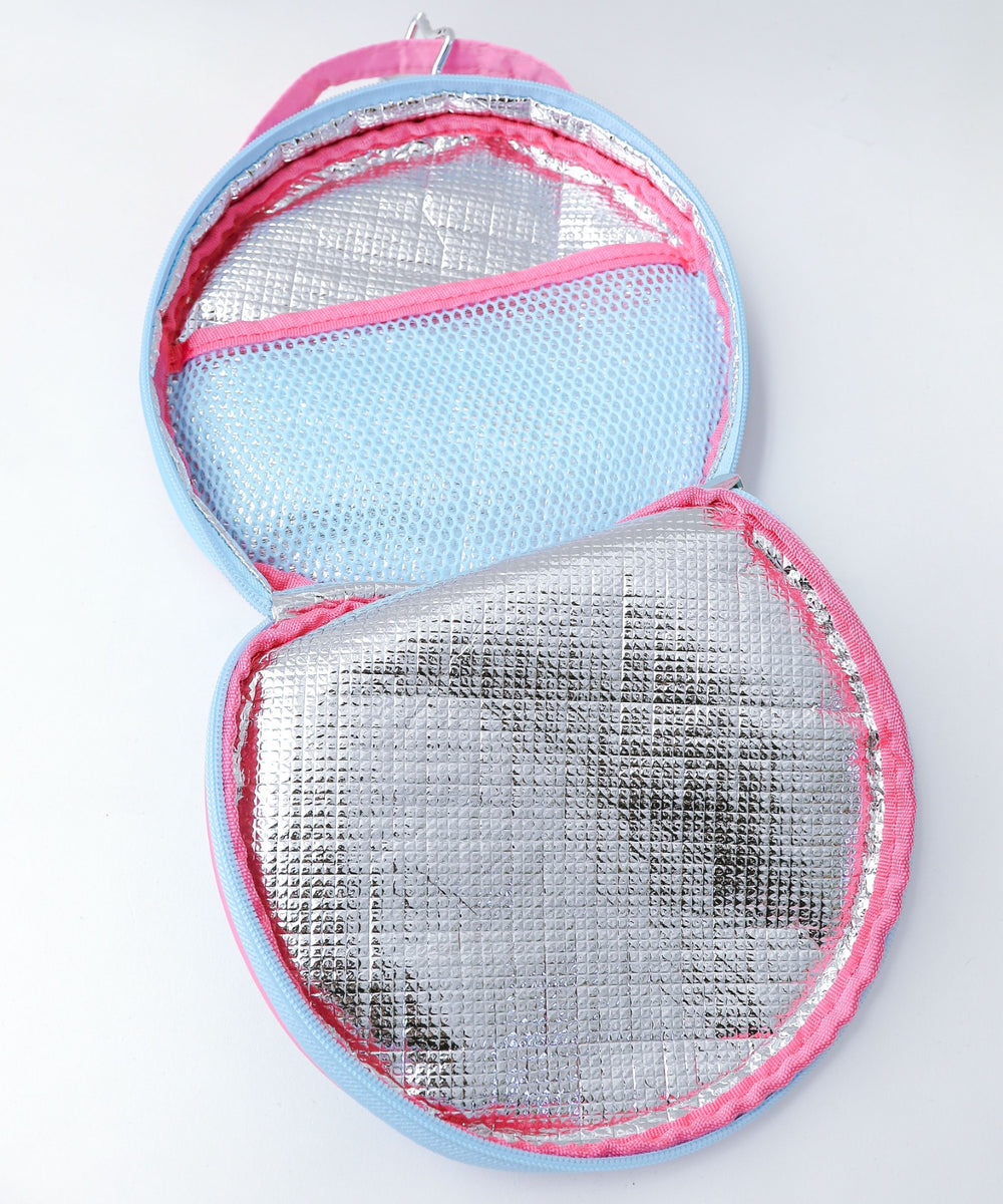 配色サークルポーチ