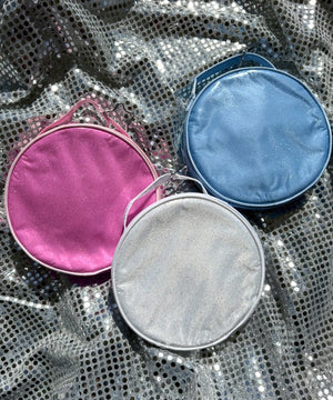 クリアラメサークルポーチ