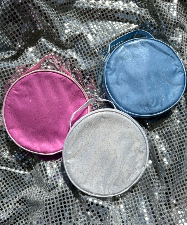 クリアラメサークルポーチ