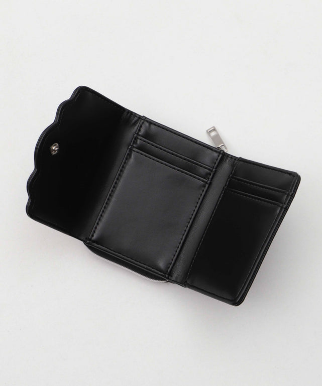 フリルデザインハートメタルウォレット