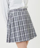スクールプリーツスカート/グレーチェック1 モデル:155cm S着用