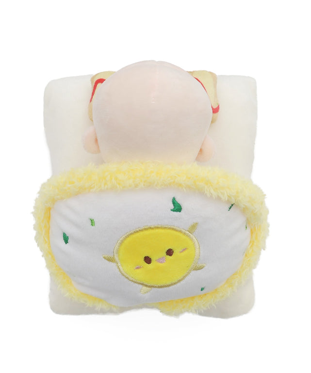 ぬいもふもふフードお布団10cm