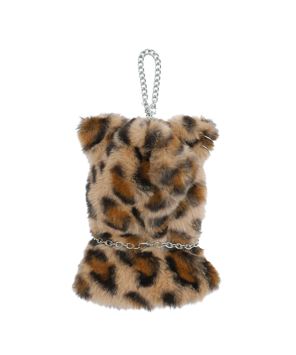 ぬいアニマルレオパード着ぐるみケープ15cm