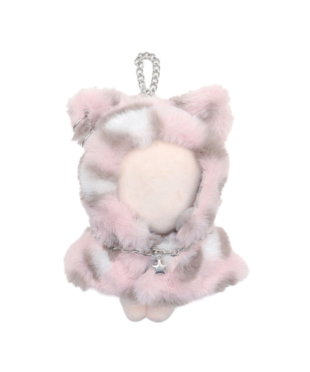 ぬいアニマルレオパード着ぐるみケープ15cm